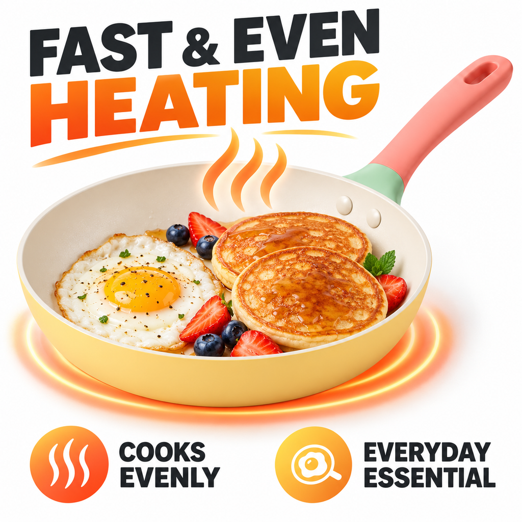 Nonstick Pastel Frying Pan