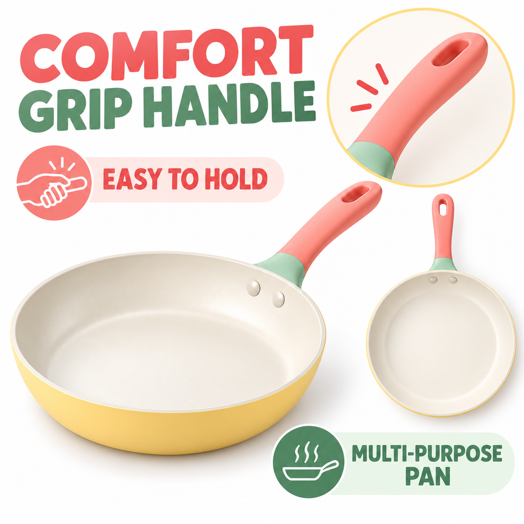 Nonstick Pastel Frying Pan