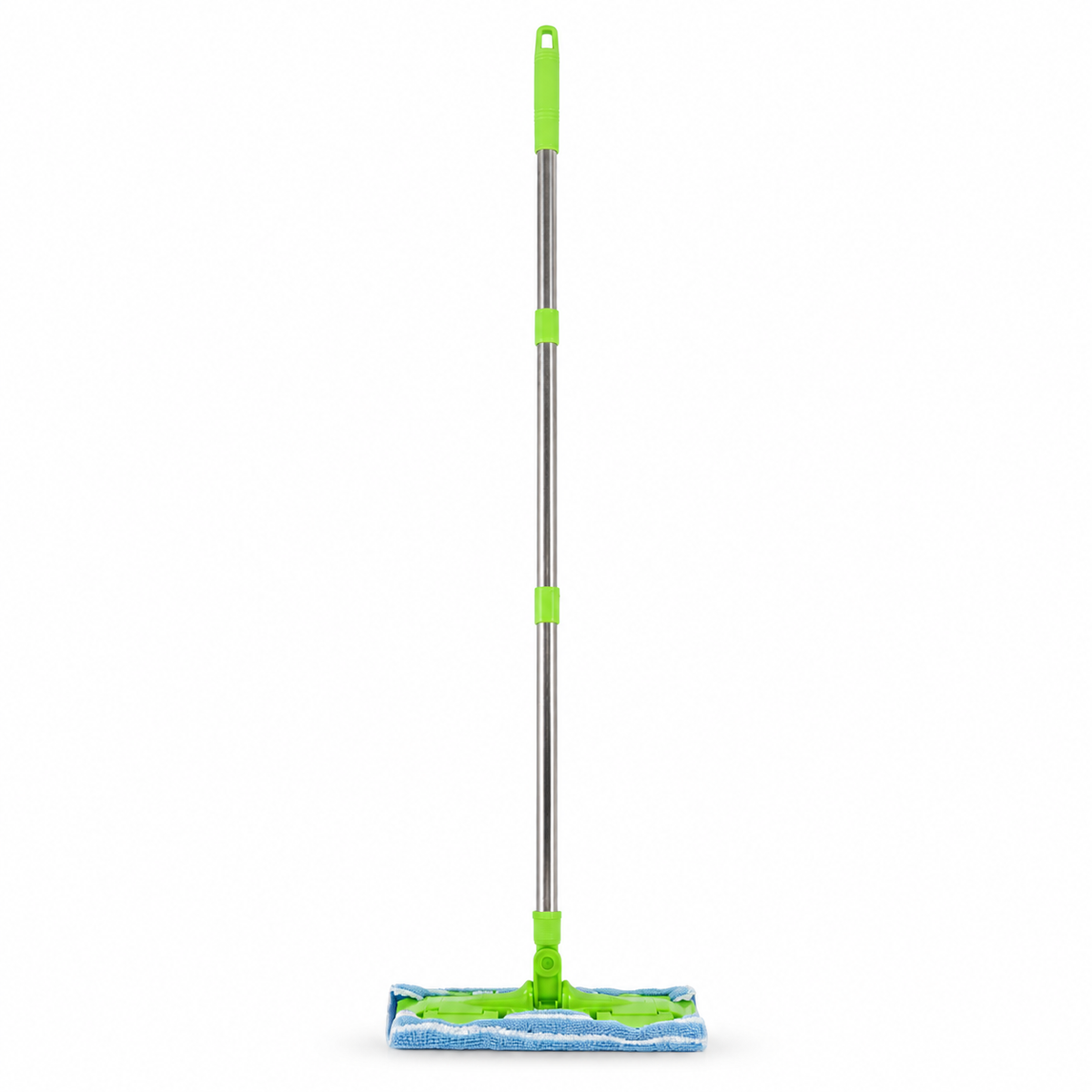 Microfiber Flat Mop for Floor Cleaning, Wet Dry Dust Mop with Washable Pads and Adjustable Long Handle, Hardwood Floor Cleaner for Home, Kitchen and Bathroom