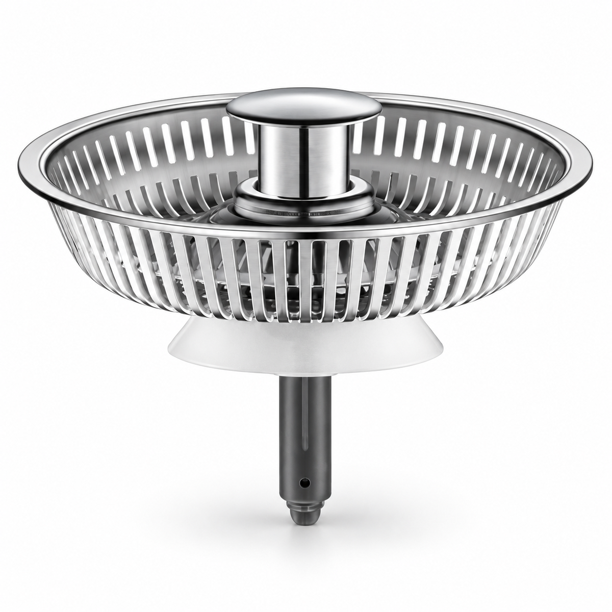 Sink Drain Strainer Stainless Steel, Kitchen Sink Filter Basket with Fine Mesh, Anti-Clog Drain Protector, Food Catcher Basket with Easy Removal Handle